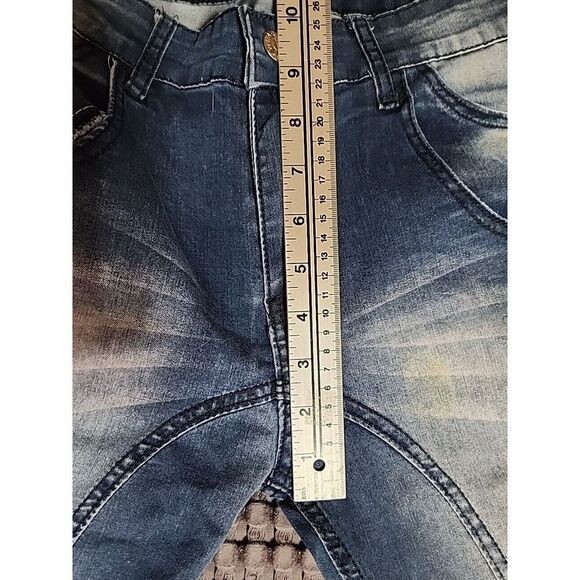 Jeans Wear Jeggings Large Womens Distressed Button Zipper - Picture 10 of 16